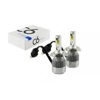 Лампы светодиодные HeadLight C6 H4 12-24V COB (2шт)