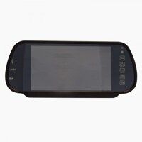 Дзеркало із вбудованим кольоровим монітором та плеєром MP5 M-085, (7")