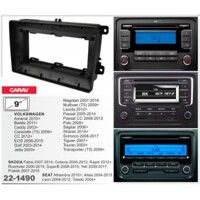 Рамка переходная Carav 22-1490 VW, Seat, Skoda