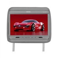 Подголовник с монитором Digital DCA-P10 G серый