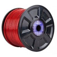 Кабель силовой Kicx PCC-8100 R (8Ga, красный)(1 метр)