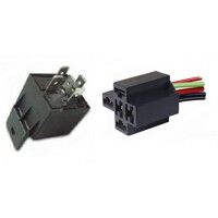 Реле универсальное AutoKit 5-контактное, 12 В, 40А с колодкой
