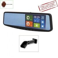 Мультимедийное зеркало заднего вида с монитором Jimi JC600 - 01B