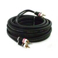 Кабель межблочный Vibe FLATSTEREO RCA 1M-V1