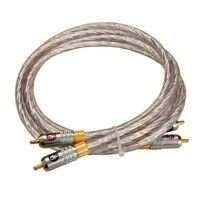 Кабель межблочный DLS HQL 1 (RCA кабель.1m)