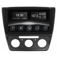 Штатна магнітола Gazer CM5510-5LM Skoda Yeti (5L) - manual condi tioner (2009-2013)