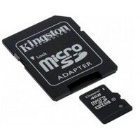 Карта пам'яті KINGSTON microSDHC 4Gb class 10+ SD адаптер