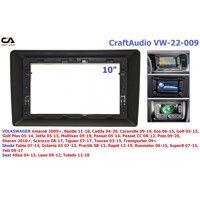 Рамка переходная CraftAudio VW-22-009 VW Caddy 2003+, Touran 2003+ 10.1"
