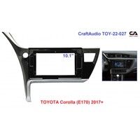 Рамка перехідна CraftAudio TOY-22-027 TOYOTA Corolla (E170) 2017+