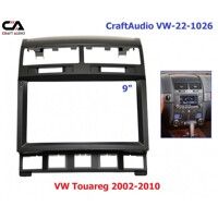 Рамка переходная CraftAudio VW-22-1026 VW Touareg 2002-2010 9"