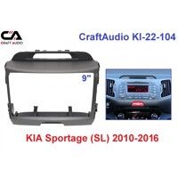 Рамка переходная CraftAudio KI-22-104 KIA Sportage (SL) 2010-2016 9"