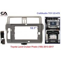 Рамка переходная CraftAudio TOY-22-475 TOYOTA Land Cruiser Prado (150) 2013-2017 10.1"