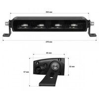 Світлодіодна фара ближнього світла OPPLIGHT 40watt 10-30V IP68 (opl-47-40W)
