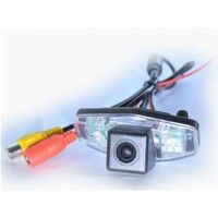 Камера заднего вида IL Trade 9518 Honda FR-V (04-09), CR-V 3 (06-11), CR-V 4 (12-16), CR-V 5 (16-22), HR-V 1 (98-06), Civic 9 (11-17), Civic 10 (16-21), Stream I (00-06), Crosstour (09-15), Jazz II (02–08), Jazz IV (13–20), Jazz III (08–15)