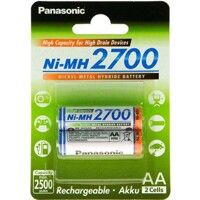 Аккумулятор Panasonic High Capacity AA 2700 mAh 2BP Ni-MH BK-3HGAE/2BE