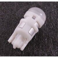 Габарит T10 1W W2, 1x9, 5d WHITE 12V матовий