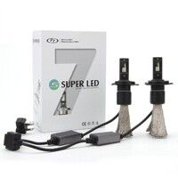 Лампы светодиодные SuperLED F7 H4 12-24V chip "OSRAM" (2шт)