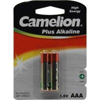 Батарейка CAMELION LR 03/ 2 BL (Plus Alkaline) (1,5 V  AAA 2 шт)