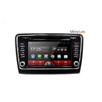 Штатна магнітола AudioSources D90-830A Skoda SuperB 2008-2015