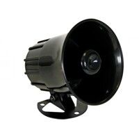 Сирена обычная 20Вт (6-ти тональная) черная