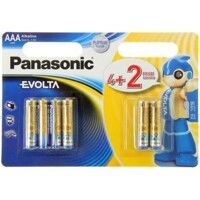 Батарейка Panasonic EVOLTA AAA BLI(4+2) ALKALINE LR03EGE/6B2F 6шт