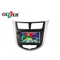 Штатна магнітола Gazer CM172-RB Hyundai Accent