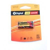Батарейки X-DIGITAL LR03 (AAA) 1.5V 2 шт блистер