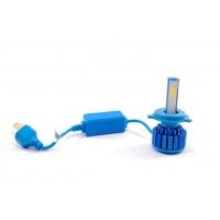 Лампы светодиодные LedHeadLamp F7 H4 12-24V chip COB вентилятор (2шт)