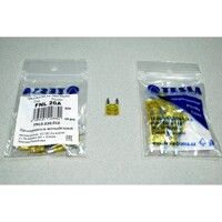 Запобіжник TESLA FNL0.020.010 GLOW MINI 20A /10шт LED індикатор