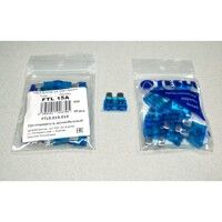 Запобіжник TESLA FTL0.015.010 GLOW ATO 15A /10шт LED індикатор