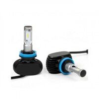 Світлодіодні лампи SVS S1 H11 6000K 4000Lm (2 шт)