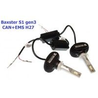 Світлодіодні лампи Baxster S1 gen3 H27 5000K CAN+EMS (1 шт) УЦІНКА