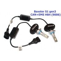 Світлодіодні лампи Baxster S1 gen3 HB4 (9006) 5000K CAN+EMS (2 шт)