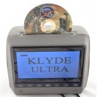 Подголовник с монитором и DVD-проигрывателем  KLYDE Ultra 790 FHD Gray (серый)