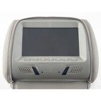 Подголовник с монитором KLYDE Ultra 717 Grey (серый)