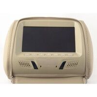Подголовник с монитором KLYDE Ultra 717 Beige (бежевый)