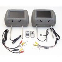 Комплект подголовников с монитором KLYDE Ultra 7725HD gray (серый)