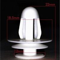 Клипса дверная универсальная AWM CL-151 (10шт)