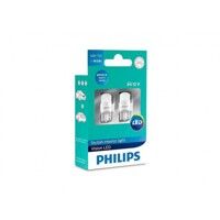 Лампа світлодіодна Philips T10 W5W 6000K 12V, 2шт/блістер 127916000KX2
