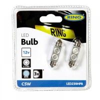 Габарит LED RING High Power C5W 38мм Blue LED239HPB (7702) (2шт.)