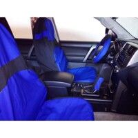 Комплект чохлів-накидок для захисту салону під час проведення робіт. Синій
