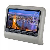 Комплект накладок на подголовник KLYDE Ultra 909D gray (Серый)