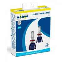Лампи світлодіодні Narva 18013 H8/H11/16 6000K X2 16W PGJ19-2