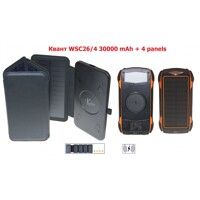 УМБ PowerBank Квант WSC26/4 30000 mAh + 4 panels