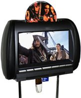 Подголовники с монитором DVD-проигрывателем nTray 850hdb (черный) комплект 2 шт