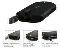 Перетворювач напруги iBest PI-01U2 12/220V/USB 200Вт