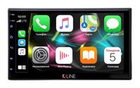 Мультимедиа 2-DIN Qline Dino-1001 Carplay/AndroidAuto