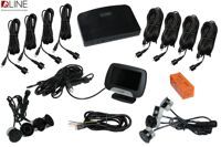 Парктронік Qline ParkSense Maxx 8 чорний