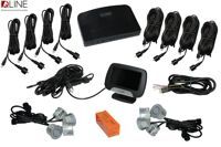 Парктронік Qline ParkSense Maxx 8 сірий