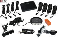 Парктронік Qline ParkSense Style 8 чорний